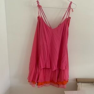 NWT Ralph Lauren Silk Top and Skirt Set